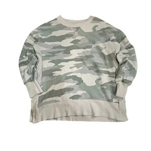 Sage & Stone Camo Crewneck Sweater